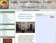 Tablet Screenshot of orthodoxsnohomish.com